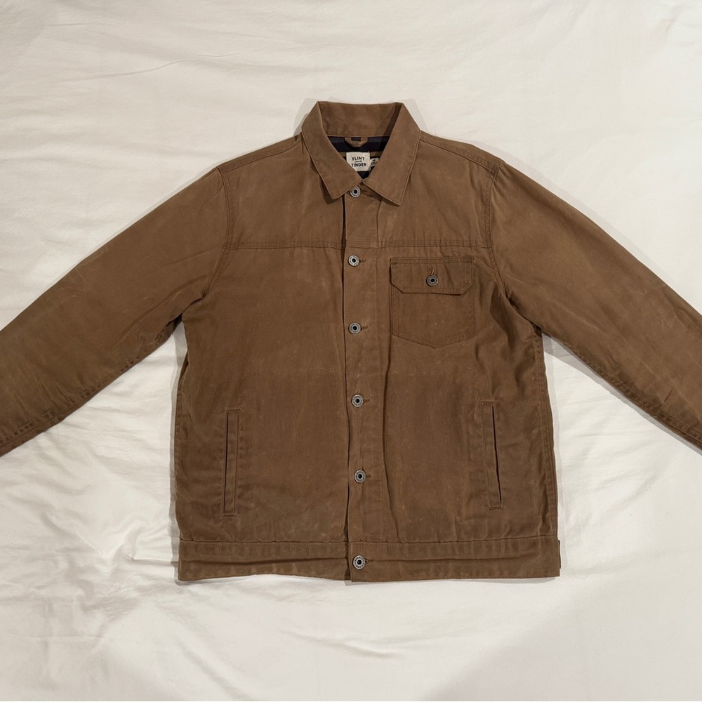 Flint and Tinder Waxed Trucker Jacket